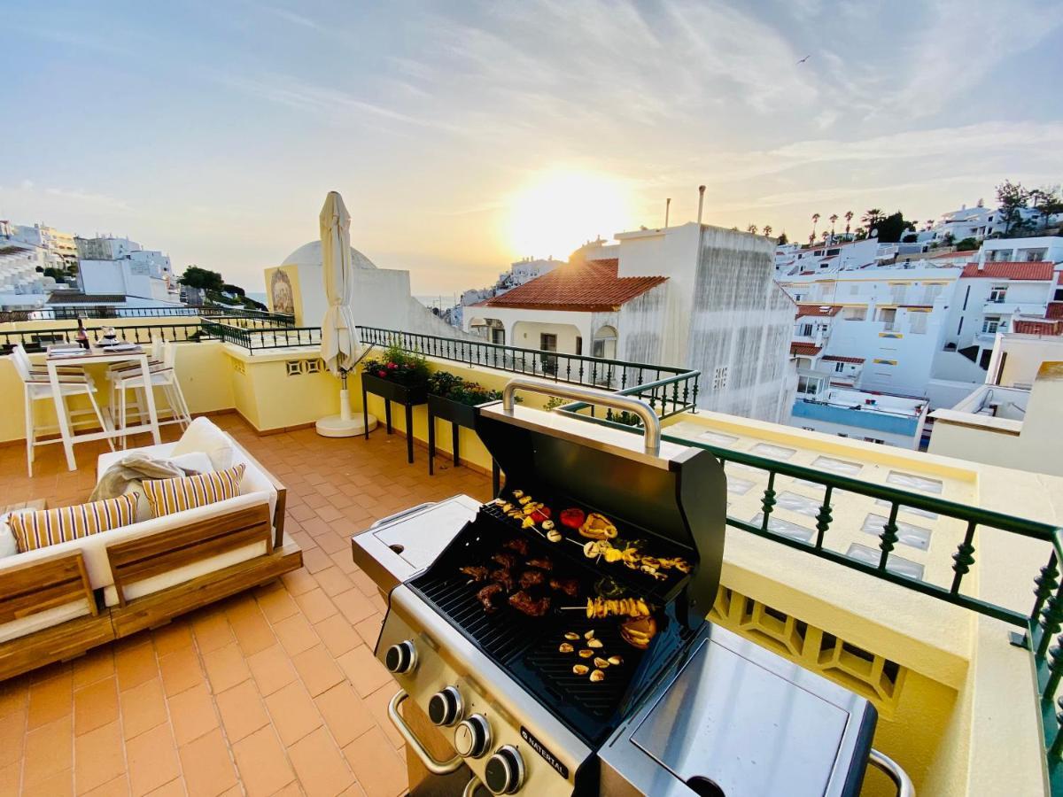 Oceanview Carvoeiro Terrace Apartment Luaran gambar